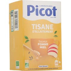 Picot Tisane d'Allaitement Pomme Miel 20 Sachets