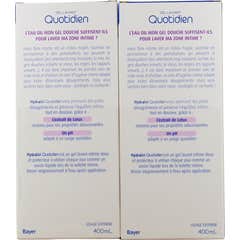 Hydralin Pack Gel lavant intime Quotidien 2x400 ml + 100 ml