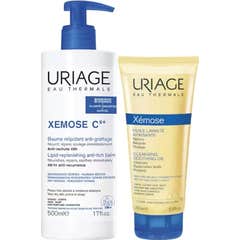 Uriage Pack Xémose C8+ Baume Huile Nettoyant + Huile Nettoyante