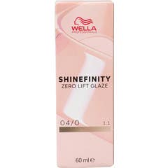 Wella Shinefinity Zero Lift Glaze Nro 04/0 60ml