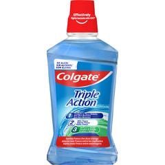 Colgate Triple Action Enjuague Bucal 500ml