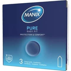 Manix Pure Préservatif 3uts
