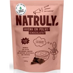 Natruly Flocons d'avoine au goût de chocolat biologique 500g