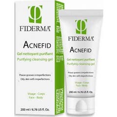 Unika Labs Fiderma Acnefid Gel Nettoyant Purifiant 200ml