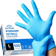 Intco Intco Gants Nitrile Sans Poudre Taille S 100uts