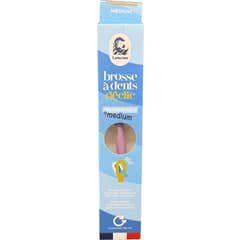 Lamazuna Brosse à Dents Moyenne Lilas 1 ud