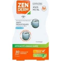 Zenderm Recharges Bracelets Répulsif