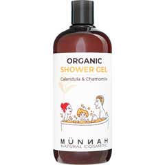 Münnah Natural Cosmetic Gel Douche Bio Calendula et Camomille 250ml