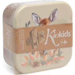 Kiokids Set Boîte Repas Cerf Beige 4 Unités