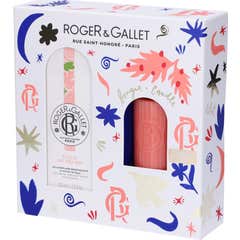 Roger & Gallet Fleur de Figuier Coffret Eau Parfumée + Bougie