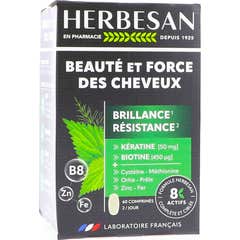 Herbesan Beauté et Force des Cheveux 60comp
