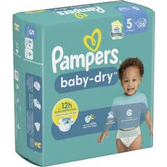 Pampers Baby-Dry Couches Taille 5 11-16kg 26 uts