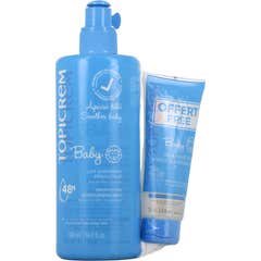Topicrem Baby Lait Ultra-Hydratant 500ml + Gel Lavant 75ml