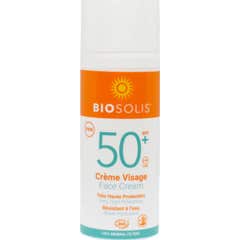 Biosolis Crème Solaire Visage Spf50+ 50ml