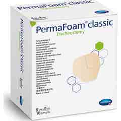 Permafoam Classic Pansement en Mousse 8x8cm 10uts