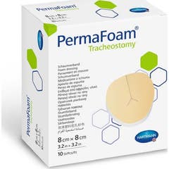 Permafoam Classic Pansement en Mousse 8x8cm 10uts