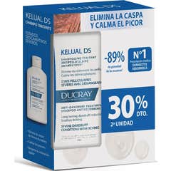 Ducray Kelual Shampoo Anti-Pelliculaires 2x100ml
