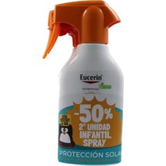 Eucerin Spray Sensitive Infantil SPF50 2x250 ml