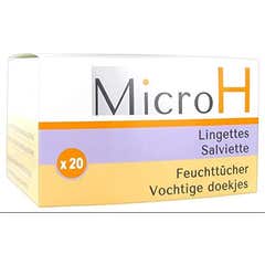 Diepharmex Micro H Lingettes Antihémorroïdaires 20 lingettes