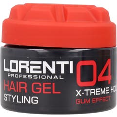 Lorenti Hair Gel Styling 04 X-Treme Hold Gum Effect 300ml