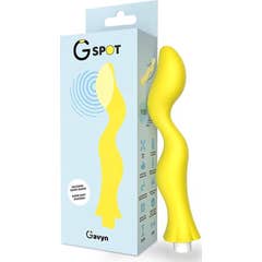 Vibrateur G-Spot G-Spot Gavyn Yellow 1pc