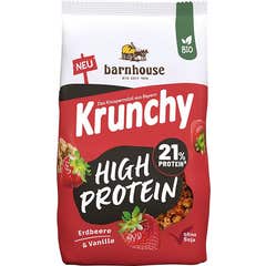 Barnhouse Muesli Krunchy Fraise Riche en Protéines Bio 450 g