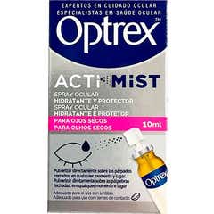 Optone ActiMist 2 en 1 Spray Oculaire Yeux Secs et Irrités 10 ml