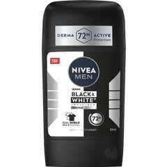 Nivea Men Black & White Invisible Original Déodorant en Stick 50 ml