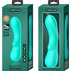 Pretty Love Prescott Vibromasseur Rechargeable Vert Eau 1 Unité