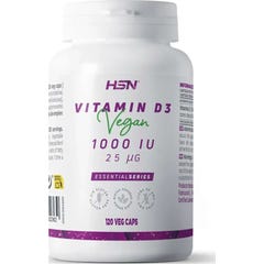 HSN Vitamina D3 Vegana 1000UI 120vcaps