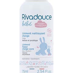 Rivadouce Bébé Liniment Nettoyant Change 75ml