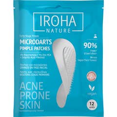 Iroha Acne Prone Skin Patchs Boutons Acide Salicylique 12uts