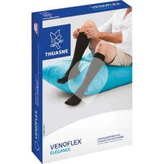 Thuasne Venoflex Elégance 2 Chaussette Homme Noir T3L+ 1 Paire