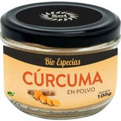 Curcuma Poudre solaire naturelle 100g