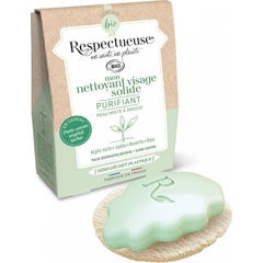 Respectueuse Kit Limpiador Facial Sólido Purificante + Porta Jab