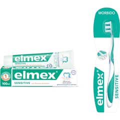 Elmex Pack Sensitive Dentifrice 100ml + Brosse à Dents Souple