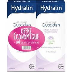 Hydralin Quotidien Gel Lavant 2x400ml