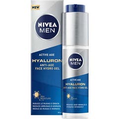 Nivea Men Hyaluron Gel Visage Hydratante Anti-Âge 50ml