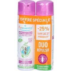 Puressentiel Répulsif Poux Spray 2 x 75 ml