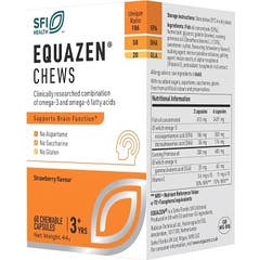 Equazen Chews Masticable Fresa 60caps