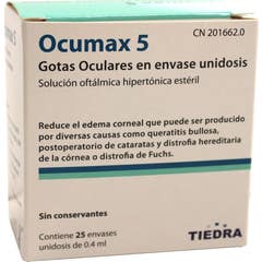 Ocumax 5 Gouttes Oculaires Unidoses 25x0,4ml