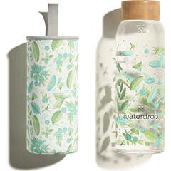 Waterdrop Edition Clean Bouteille d'Eau En Verre 600ml
