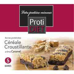 Protidiet Barres Protéinées Caramel 5uts