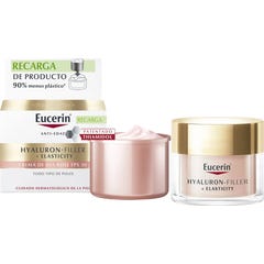 Eucerin Pack Hyaluron-Filler + Elasticity Rose + Refill