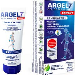 Argel 7 Gel De Massage Expert Double Action 70ml