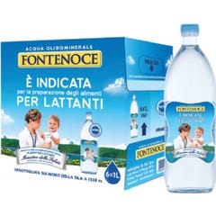 Sila Fontenoce Water 1L Natural Vap 6 Pcs