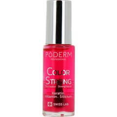 Poderm Vernis coloré durcisseur brillant fort 8 ml