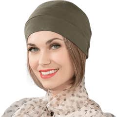 Ellen Wille Tala Bonnet Coton Olive 1ut