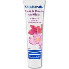 Saludfar Crème Glycérine et Rose Musquée 100ml