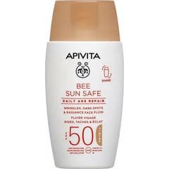 Apivita Bee Sun Safe Daily Age Repair Fluide Teinté 50 ml
